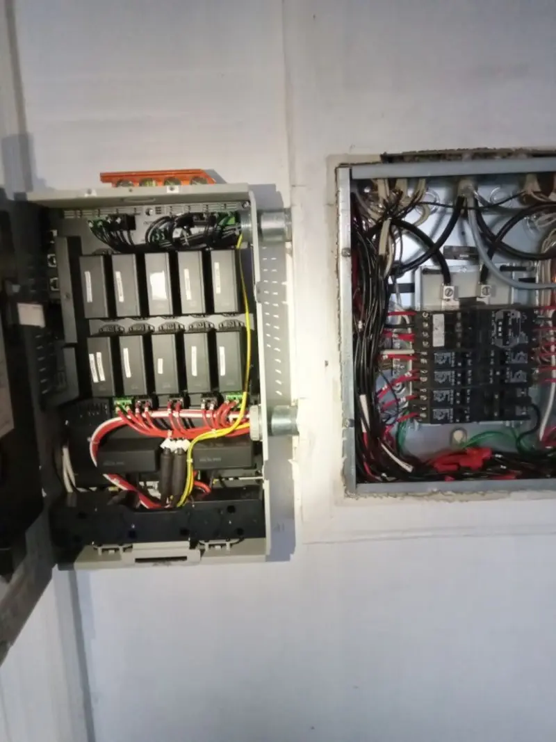 Electrical panel upgrade completed for Security Camera Wiring in Rapid City